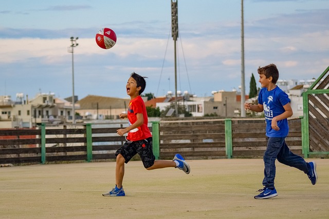 運動中